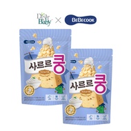 [SG Distributor] 2 x BeBecook - Baby Melting Puff w Probiotics (Yogurt Cheese) 23g