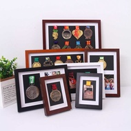 Medal Frame Marathon Medal Storage Display Frame Wall Hanging Medal Medal Balance Car Display Gold M