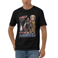 Oversize New Design Mens Tshirts Allen Iverson Philadelphia 76Ers Team Cotton T-Shirt