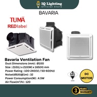 🔥FREE SHIPPING🔥 Tuma Bavaria DC Motor Ventilator Fan / Ceiling Mounted Exhaust Fan / Kipas Exhaust S