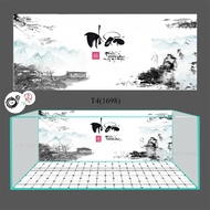 3d Glue Decal Painting, Aquarium Fish Tank Sticker, Arowana Fish Tank (Back Sticker Painting) code 1