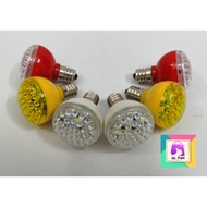 Pantim E12 chili bulb 9lotus led bulb red/white/yellow