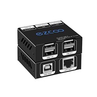 EZ-EX50-USB EZCOO USB 2.0 Extender 165ft / 50m via hub Ethernet Cat5e Cat6, supported Windows, MacOS, Android, Linux,...