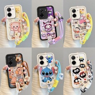 Casing POCO C71 Kartun Kulit Phone casing