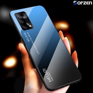 Ốp Kính Cường Lực Gradient Chống Sốc Cho OPPO A95 4G /A74 4G Ốp Lưng Bảo Vệ Toàn Bộ