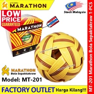 【MT-201】 Marathon Bola Sepak Takraw Ball Synthetic Sepak Takraw Mens Tournament Ball Marathon Bola T