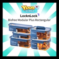 LocknLock Bisfree Modular Plus Food Container Rectangular Airtight Storage Box 1.5L 1.8L 2.1L 3.5L 4