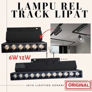 6W 12W Led Foldable Magnetic Track Light / Magnetic Track Light