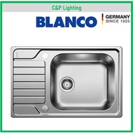 Blanco Dina XL 6 S Compant Stainless Steel Top Mount Single Bowl Kitchen Sink