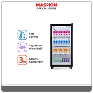 Maspion lemari pendingin showcase USG-168 ND