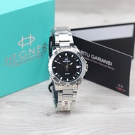 Jam tangan wanita Hegner 5034 tali rantai original