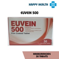 Euvein 500mg 30 Tabs (Exp Mar 2028)