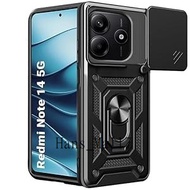 NEW Case STAND/ Ring/ Holder SLIDE REDMI NOTE 15 Pro + 14 14Pro Plus 4G 5G Hardcase Protecth CAMERA 