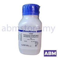 Potassium Dihydrogen Phosphate Anhydrous AR Bendosen (500g)CAS No 7778-77-0