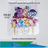 1 Set I Cake Topper I Happy Birthday Character I Cheap