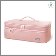 【Jettingbuy】 🔥🔥🔥 Hot Sale Large Hair Dryer Bag Travel Hair Dryer Bag Portable Double-layer Hair Drye