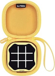 LTGEM Case Compatible with GiiKER Tic Tac Toe Bolt Game, Yellow(Case Only)