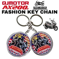 FASHION KEY CHAIN QJMOTOR AX200S AX 200S AX 200 S FASHION KEY CHAIN