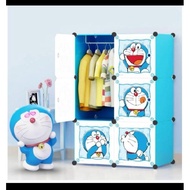 Ema.gemilang COD Available Shenar Cheapest 6-Door Plastic Wardrobe Portable Wardrobe Plastic Wardrob