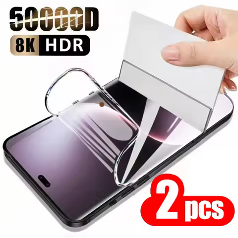 2Pcs Hydrogel Soft Screen Protector For Samsung A56 5G A55 A54 A53 A52S A51 A72 A71 A70 M23 Not Glas