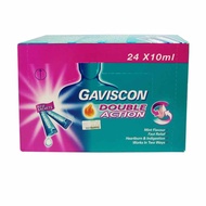 Gaviscon Double Action Sachet 10ml 24s/Box