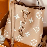 Preloved LV Neonoe (Neo Noe) empreinte beige GHW 2022