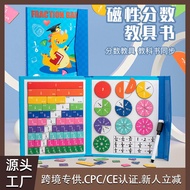 Magnetic Fraction Disk Demonstrator Numerator Denominator Cognitive Addition and Subtraction Operati