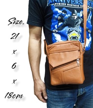 Tas Pria Selempang  Kulit Domba Produk dalam negeri Garut Terbaru