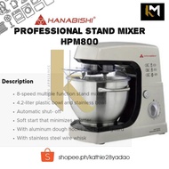 HPM800 Hanabishi Professional Stand Mixer (Heavy Duty) 4.2L S5G