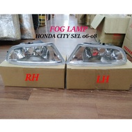 FRONT BUMPER LIGHT FOG LAMP BUMPER LAMP HONDA CITY SEL 06-08 GD6 GD8 33951-SEL-H61 33901-SEL-H61