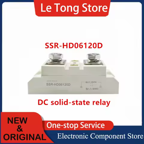 Industrial Solid State Relay SSR HD06100D HD0680D HD06120D HD06150D 24VDC DC Control DC 80A 100A 120