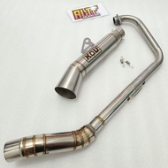 D05 1 set Super open Kou Mahachai open Spec pipe 51mm for Tmx 125 155 Rusi tc 125 155 Bajaj ct 100 1