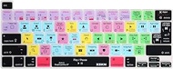 XSKN Final Cut Pro X 10 English Silicone Shortcuts Keyboard Cover Skin for Touch Bar Models 2019 New