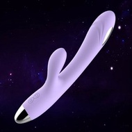 LIBO-紫精靈 震動棒異地遙控電擊脈衝女用按摩棒 智能版