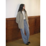 ATOME JACKET - Miyou long khakiJacket