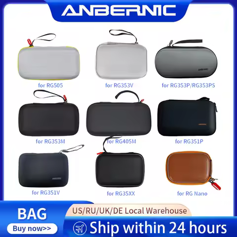 ANBERNIC RG505 RG353M RG353P RG353V RGNANO RG405M RG405V Bag Waterproof Protection Case Retro Game C