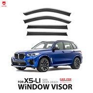 Suitable for BMW/X5 Rain Block Side Window Deflector BMW X5 E53 E70 G05 Window visor Modified Hot Sa