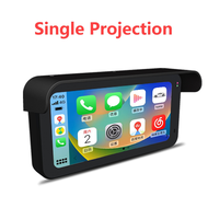 MT91เกจแบบดิจิตอล HUD 6.25นิ้วสำหรับรถจักรยานยนต์แบบไร้สาย Apple Carplay แอนดรอยด์ออโต้1080P หน้าจอส