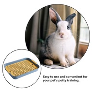 【UTHU】Rabbit Litter Box Small Pet Toilet Tray Rabbit Guinea Pig Litter Tray Toilet Box