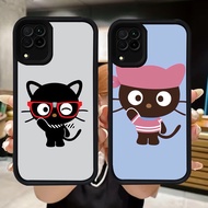 Q26 Chococat soft Casing for Samsung F04 A04E M04 J7 Pro A12 A06 A07 A22 A04 A05 J2 5GPrime