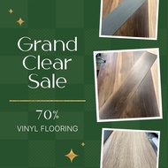 (CLEARANCE STOCK) VINYL FLOORING 1.83sqft *MADE IN KOREA* *3MM thickness*
