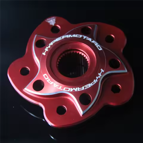 CNC Motorcycle Rear Sprocket Hub Carrier Cover For Ducati Hypermotard 796 / 1100 / 821 / 939 / 950 A