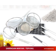 FA808 FRYING SCOOPS OIL STRAINERS ONION STRAINERS 16CM, 18CM, 20CM, 22 CM ECONOMICAL