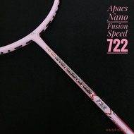APACS Racket NANO FUSION SPEED 722 ( Original ) Color Light Pink