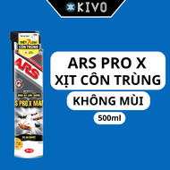 Bình Xịt Muỗi Nhật Bản ARS Không Mùi - Chai Xịt Côn Trùng Raid 600ml/ 300ml - Bình Diệt Muỗi Diệt Ki