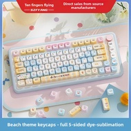 112 Keys Cute Personalized Keycap Full Five-sided PBT Sublimation Custom Mechanical Keyboard Keycap 