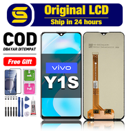 LCD VIVO Y1S Original Fullset ori asli hp Touchscreen murah For Glass Touch Screen Digitizer COD