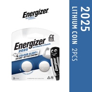 Energizer CR2025 3V Lithium Battery 2pcs/pack