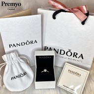 【Premyo Curated】Pandora Promise Ring With Box And Paper Bag Pandora Ring