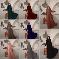 [ER.HA] GAMIS SYARI / DRESS SET " SET BIANGLALA " By Erha/ Rindita Hijab